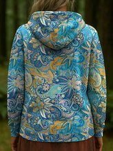Bohème Boho Floral Art Imprimé Hoodie des femmes